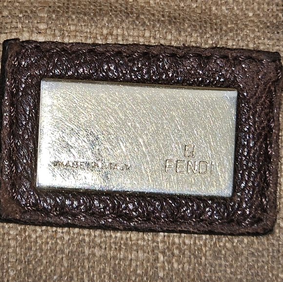 Fendi Tobacco Brown Zucca Canvas Spy Hobo Bag - Picture 11 of 16